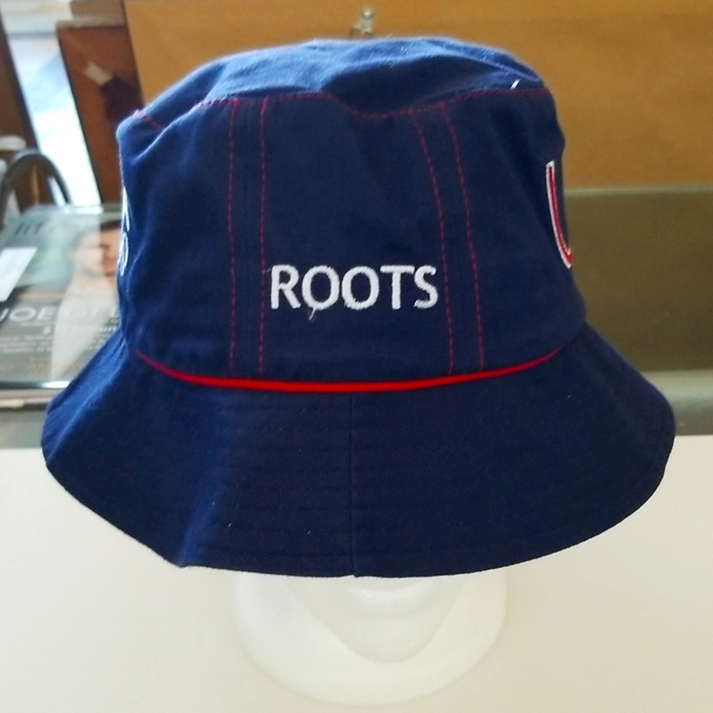 Roots Team USA Olympic Camp - Bucket hat Size S - Navy - NWT